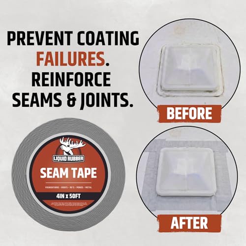 Liquid Rubber Waterproof Seam Tape, Multi-Surface Butyl Tape - Image 3
