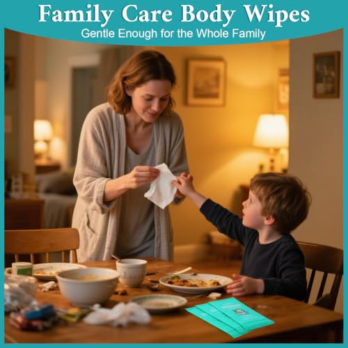 600 Pack Body Wipes Individually Wrapped(8" x 9.5") - Image 8