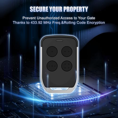 Gate Opener Remote Control Transmitter for GYXEL & JUJIANG - Image 5