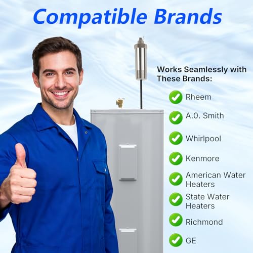 Electric Powered Anode Rod for Water Heater with Power Adapter - Image 5