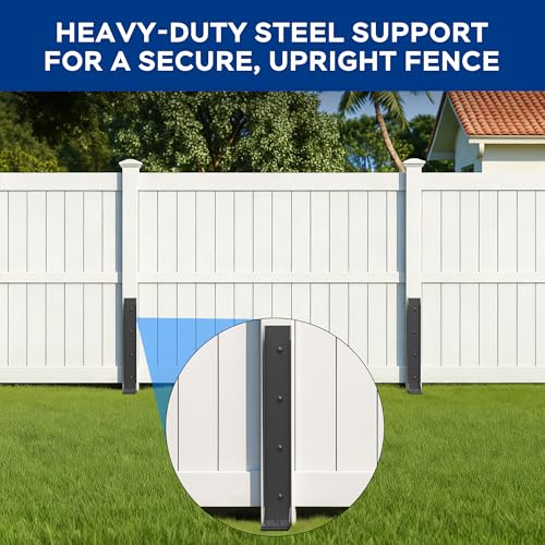 Fence Post Repair Kit, 2.0mm Cold-Rolled Steel Stabilizer - Image 3