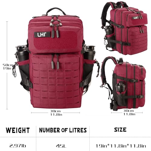 Tactical Military Backpack for Men 25L/45L Large Molle - Image 4