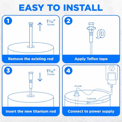 Powered Anode Rod for Water Heater, Electric Anode Rod for Water - Image 7