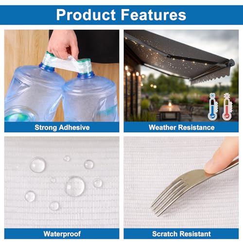 Tent Repair Tape, RV Awning Repair Tape for Tarp - Image 5