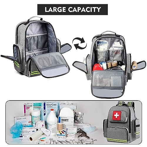 Gatycallaty First Aid Backpack Medical Emt First Responder - Image 4