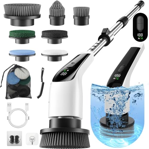 Electric Spin Scrubber, 44 in-lbs High Torque Shower - Image 2