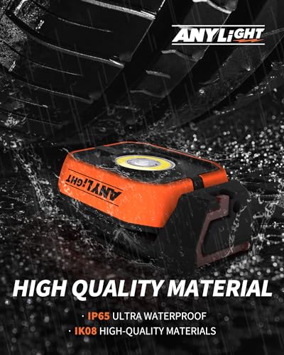 Work Light, Magnetic Rechargeable Light with 4 Modes - Image 3