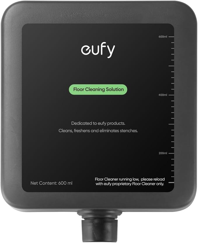 eufy Floor Cleaning Solution, Ready to Use, 600 ml, Floor Cleaning Solution, Safe, Compatible with E25