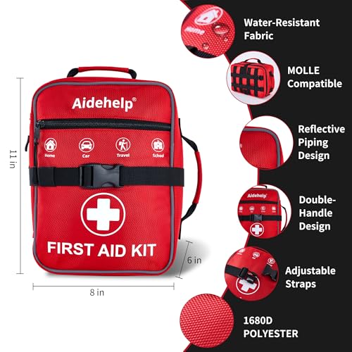 520 Pieces Premium First Aid Kit - Large Emergency Medical - Image 5