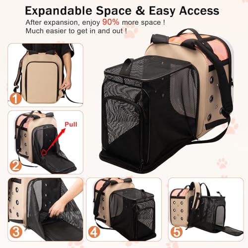 Cat Backpack Carrier: Large Breathable Cat Backpack Bubble - Image 6