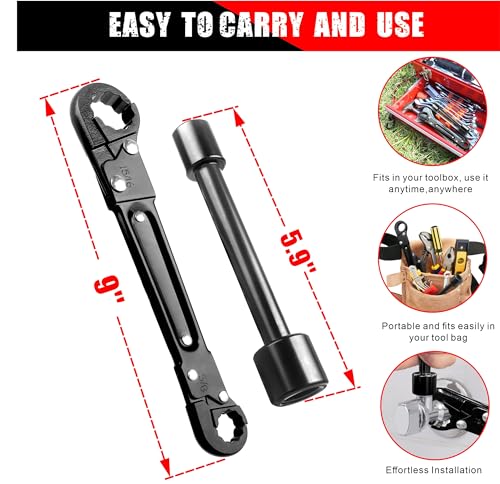 Plumbing Tools, Angle Stop Wrench Kit - Image 3