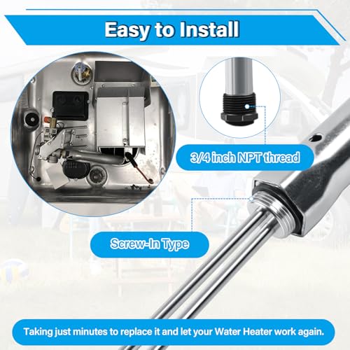 RV Water Heater Elements Kit Compatible with Suburban | Hand Tools - Image 6