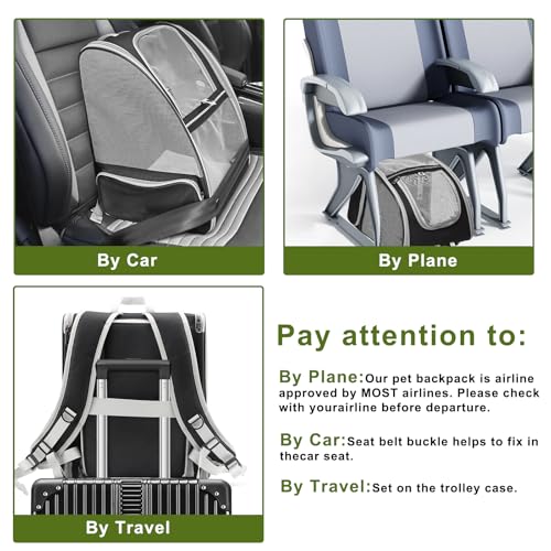 Texsens Innovative Traveler Bubble Backpack Pet Carriers - Image 7