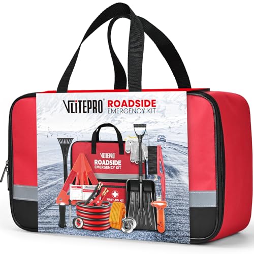 Roadside Emergency Car Kit for Vehicles, Car First Aid Kit - Image 2