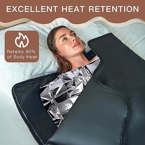 Kanayu 100 Pack Emergency Thermal Blankets 64 X 84 Foil - Image 5