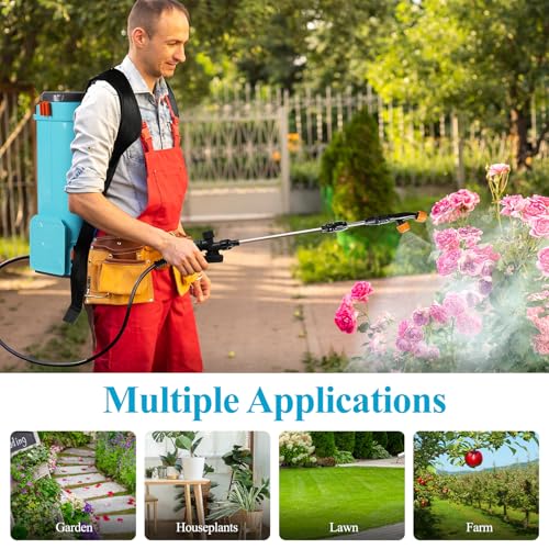 Battery Powered Backpack Sprayer 4 Gallon with Auto-Mixing - Image 6