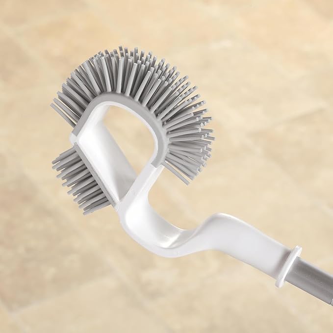 Under Rim Toilet Bowl Brush by LivingSURE