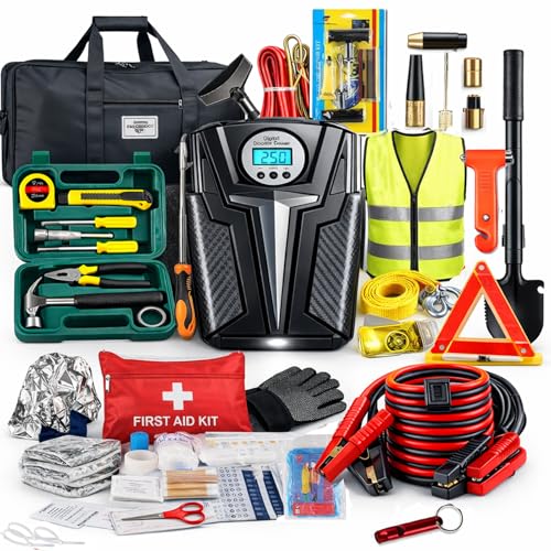 kewen Car Emergency Kit, Roadside Assistance Emergency Car - Image 2