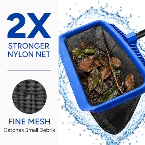 Pool Skimmer Leaf Net – Fine Mesh Deep Nylon Bag, Fits All - Image 5