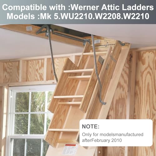 55-2 Attic Ladder Spreader Hinge Arms with Springs 56-1 - Image 6