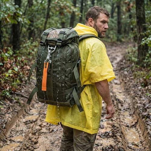 Tactical Flight Backpack, Lightweight Parachute Pack for Travel - Image 3