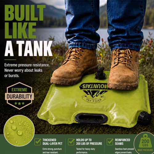 6Pack Collapsible Water Container 8L/2 Gallon Water Jug - Image 4