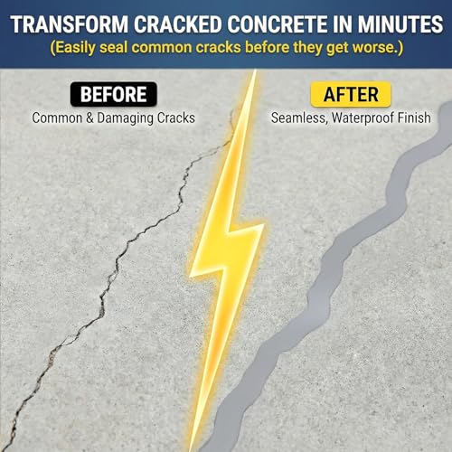 YKF Concrete Crack Filler (1.1lb) - Self-Leveling Liquid Cement - Image 3