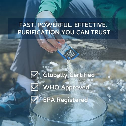 P&G Purifier of Water Portable Water Purifier Packets. - Image 4