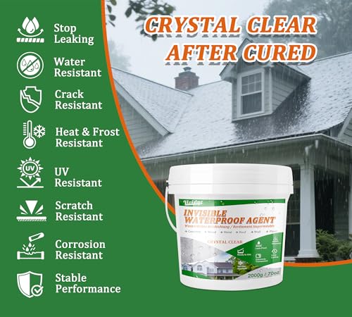 Transparent Waterproof Sealant for Repairing Leaks 70oz - Image 5