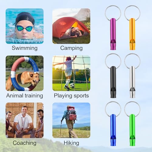 Mabor Safety Keychain Whistle, Emergency Whistle Survival - Image 4
