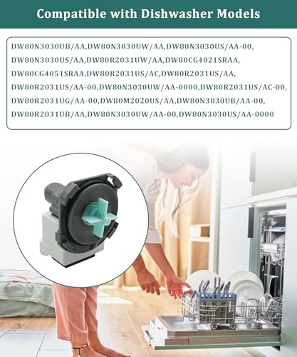 DD81-02635A Dishwasher Drain Pump Replacement Parts Fits - Image 4