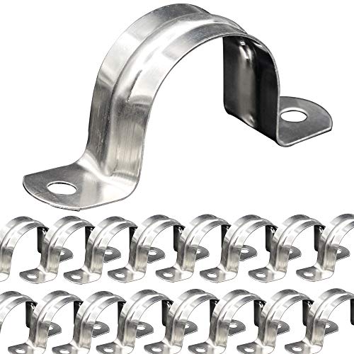 30 Pack M40 (1-1/2") Stainless Steel Rigid Pipe Strap | Hand Tools - Image 2