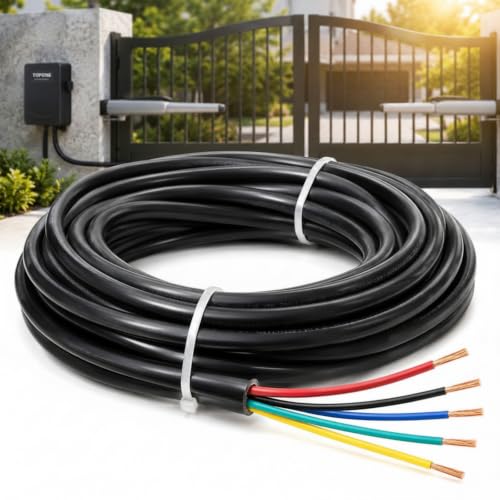 25 ft 5 Conductor Electrical Wire Gate Openers Accessories - Image 3