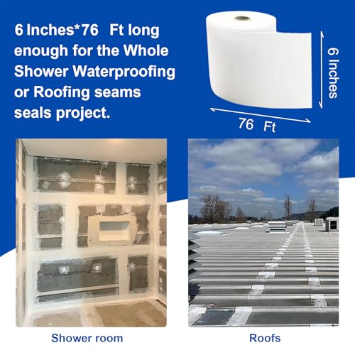 6 Inches x 76 Feet Waterproofing Membrane Anti Fracture | Home Repair - Image 3