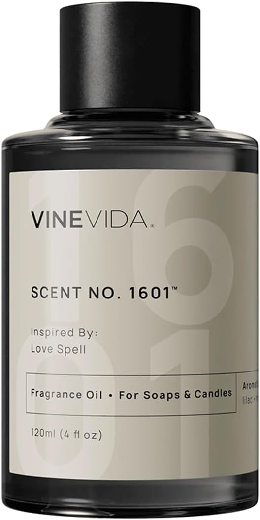 VINEVIDA [4oz] Scent No. 1601 - Natural Fragrance Oil for Candle & Soap Making - Made in USA