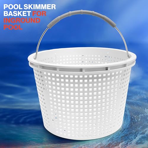 8" Pool Skimmer Basket for Inground Pools - Compatible - Image 4