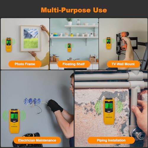 Stud Finder Wall Scanner, 5 in 1 Stud Detector with Smart - Image 7