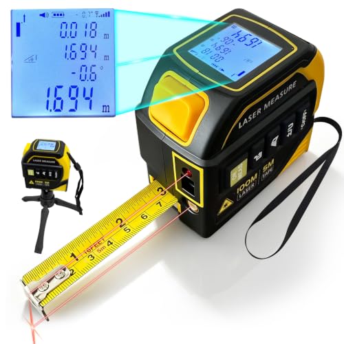 4 in 1 Laser Tape Measure, Digital Measuring Tape - Image 2