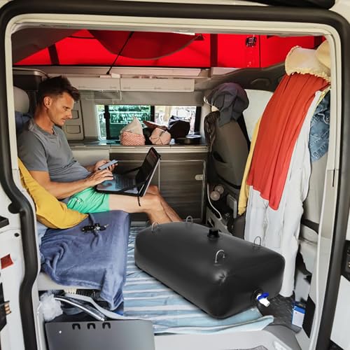 400 L/105 Gal Water Storage Bladder, Foldable Portable Water Tank - Image 4