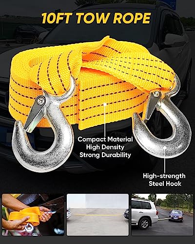 Car Emergency Kit, Roadside Emergency Car Kit with Warning - Image 7