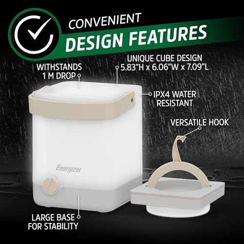 Energizer LightxPower Cube Camping Lantern, X1000 Lantern - Image 5