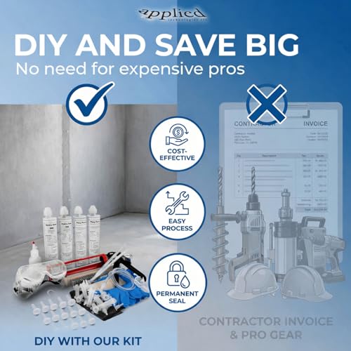 Hydra Stop 300 Fast Set Crack Injection Kit, 10ft - Image 4