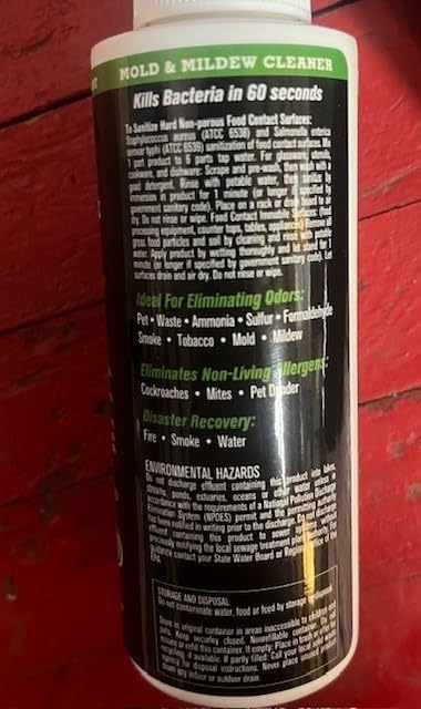 SNiPER Hospital Disinfectant, Odor Eliminator & All-Purpose Cleaner, 4 Ounce Spray, 6-Pack