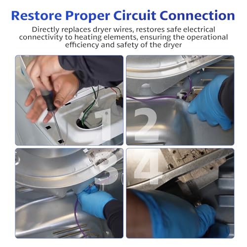 WE49X37037 Dryer Heater Wire Repair Heating Element Wire | Home Repair - Image 6