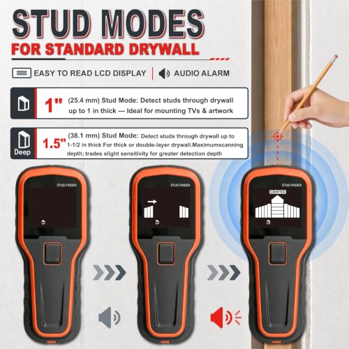 Stud Finder Wall Scanner, Intelligent Chip Detects Stud - Image 6