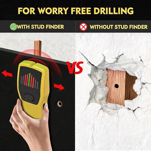 Stud Finder Wall Scanner High Accuracy Wood & Metal Stud Detector - Image 6