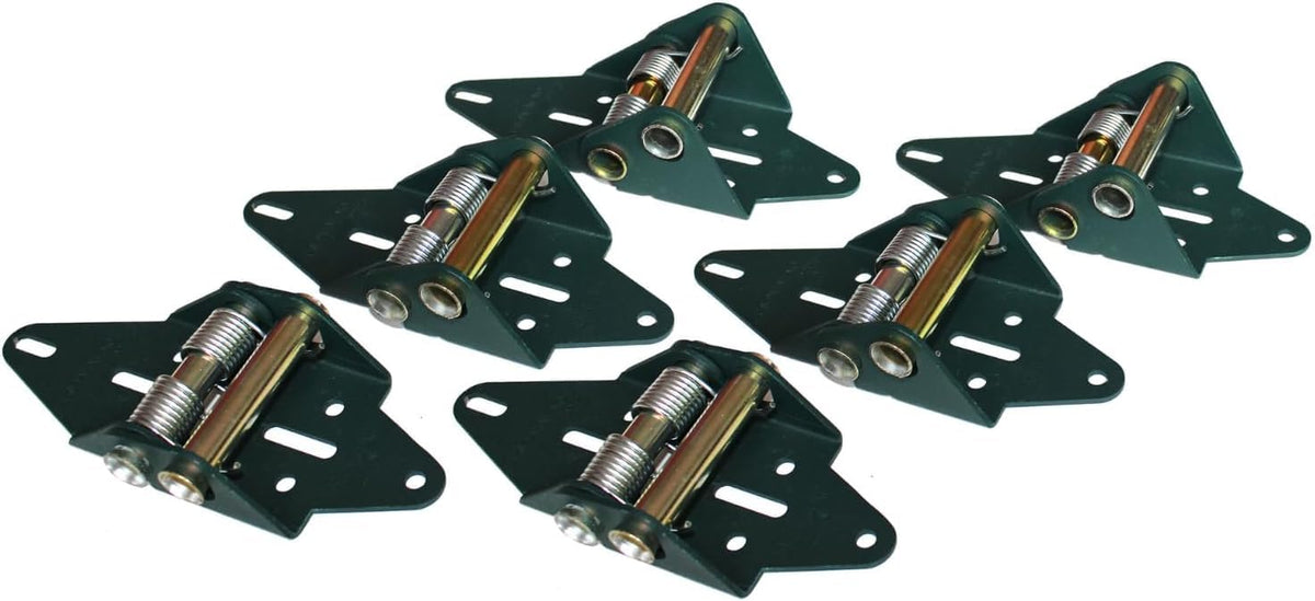 Green Hinge System 4P/1C | Garage Door Hinges | 4 Panel - Image 1