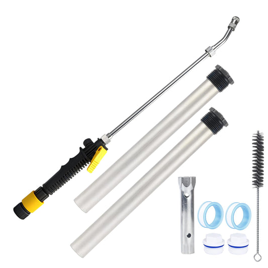 9PCS RV Water Heater Anode Rod & Cleaning Kit - 9.25"L | Hand Tools - Image 1
