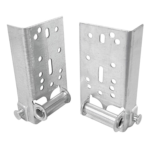 2 Pack Garage Door Bottom Lifting Brackets Without Fasteners - Image 1
