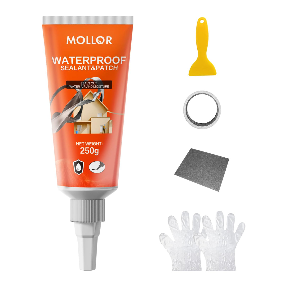 Concrete Crack Filler, Heavy-Duty Cement Crack Filler - Image 1